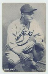 Glenn Myatt Baseball Cards 1928 Exhibits Prices