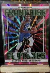 Giannis Antetokounmpo [Pink] #10 Basketball Cards 2023 Panini Donruss Franchise Features Prices