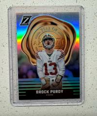 Brock Purdy [Silver] #4 Football Cards 2023 Panini Zenith Zeal of Approval Prices