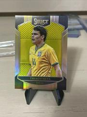 Thiago Silva [Neon Yellow Prizm] #4 Soccer Cards 2016 Panini Select Prices