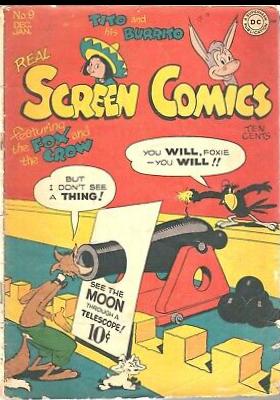 Real Screen Comics #9 (1946) Comic Books Real Screen Comics