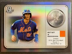 Brett Baty #MM-2 Baseball Cards 2022 Bowman Platinum Minted in Merit Prices