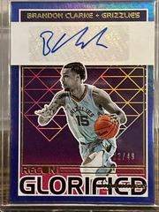 Brandon Clarke [Blue] #GS-BCL Basketball Cards 2021 Panini Recon Glorified Signatures Prices