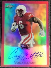 Corey Clement [Pink Prismatic] Football Cards 2017 Leaf Metal Draft Autographs Prices