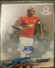 Ashley Young [Autograph] #17 Soccer Cards 2017 Topps Chrome UEFA Champions League Prices