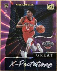 Kira Lewis Jr. [Purple Laser] #13 Basketball Cards 2020 Donruss Great X-Pectations Prices