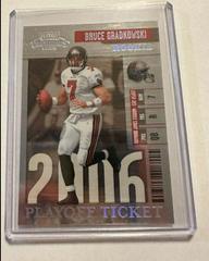 Bruce Gradkowski [Playoff Ticket] #140 Football Cards 2006 Playoff Contenders Prices
