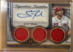 Scott Rolen Baseball Cards 2023 Topps Museum Collection Signature Swatches Triple Relic Prices