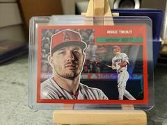 Mike Trout [Red Hot] #1 Baseball Cards 2023 Topps Archives Prices