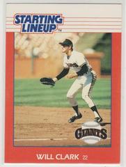 Will Clark Baseball Cards 1988 Kenner Starting Lineup Prices