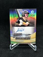 Jackson Merrill #SGA-JM Baseball Cards 2022 Bowman Chrome Shades of Greatness Autographs Prices