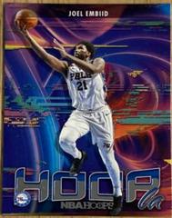 Joel Embiid #7 Basketball Cards 2021 Panini Hoops Hoopla Prices