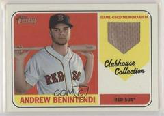 Andrew Benintendi [High Number] Baseball Cards 2018 Topps Heritage Clubhouse Collection Relics Prices