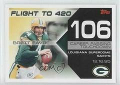 Brett Favre #BF-106 Football Cards 2007 Topps Brett Favre Collection Prices