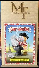 Grunting GASTON [Red] Garbage Pail Kids Go on Vacation Prices