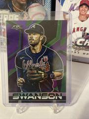 Dansby Swanson [Purple] #3 Baseball Cards 2021 Topps Fire Prices