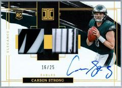 Carson Strong [Helmet Glove Autograph] #103 Football Cards 2022 Panini Impeccable Prices