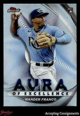 Wander Franco #AE-WF Baseball Cards 2022 Topps Finest Aura of Excellence Prices