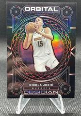 Nikola Jokic [Red] #23 Basketball Cards 2022 Panini Obsidian Orbital Prices