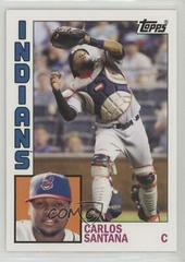 Carlos Santana #168 Baseball Cards 2012 Topps Archives Prices