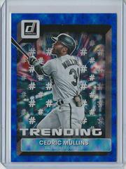 Cedric Mullins [Blue] #T-4 Baseball Cards 2022 Panini Donruss Trending Prices