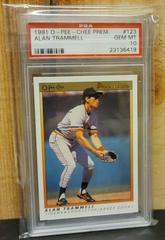 Alan Trammell Baseball Cards 1991 O Pee Chee Premier Prices