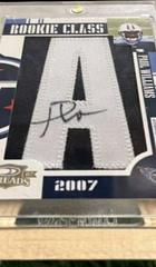 Paul Williams [Letter Patch Autograph] #254 Football Cards 2007 Panini Donruss Threads Prices