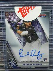 Brendan Rodgers Baseball Cards 2019 Bowman's Best of 2019 Autographs Prices
