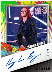 Kay Lee Ray [Black Gold] Wrestling Cards 2022 Panini NXT WWE Signatures Prices