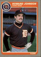 Howard Johnson #12 Baseball Cards 1985 Fleer Prices