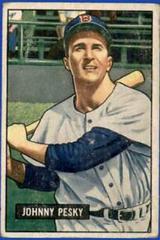Johnny Pesky #15 Baseball Cards 1951 Bowman Prices
