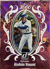 Robin Yount [Pink Fireworks] #M3K-13 Baseball Cards 2023 Panini Donruss Mr. 3000 Prices