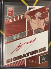 Austin Theory [Red] #43 Wrestling Cards 2023 Donruss Elite WWE Elite Signature Prices