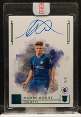 Mason Mount [Emerald] #RA-MM Soccer Cards 2019 Panini Impeccable Premier League Rookie Autographs Prices