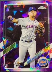Andres Gimenez [Purple] #53 Baseball Cards 2021 Topps Chrome Sapphire Prices
