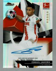 Ismail Jakobs Soccer Cards 2020 Topps Finest Bundesliga Autographs Prices