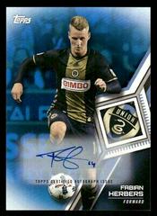 Fabian Herbers [Autograph Blue] #119 Soccer Cards 2018 Topps MLS Prices