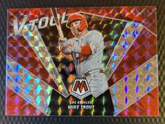 Mike Trout [Mosaic] #VT-3 Baseball Cards 2022 Panini Mosaic V Tool Prices