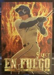 Bobby Witt Jr. [Gold Vinyl] #EF14 Baseball Cards 2023 Panini Select En Fuego Prices