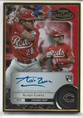 Alejo Lopez [Red] #FA-AL Baseball Cards 2022 Topps Gold Label Framed Autographs Prices
