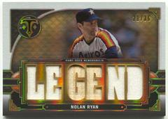 Nolan Ryan Baseball Cards 2022 Topps Triple Threads Relics Legends Prices