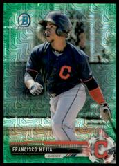 Francisco Mejia [Green Refractor] Baseball Cards 2017 Bowman Mega Box Chrome Prospects Prices