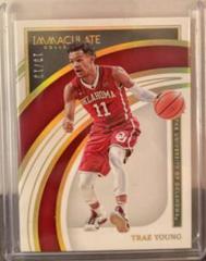 Trae Young [Gold] Basketball Cards 2022 Panini Immaculate Collection Collegiate Prices