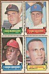 Bert Campaneris Baseball Cards 1969 Topps Stamps Prices