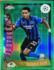 Antonio Nusa [Green] #YQ-8 Soccer Cards 2022 Topps Chrome UEFA Club Competitions Youthquake Prices