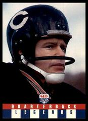 Bill Wade Football Cards 1991 Quarterback Legends Prices