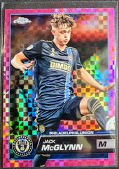 Jack McGlynn [Pink Xfractor] #1 Soccer Cards 2023 Topps Chrome MLS Prices
