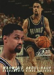 Mahmoud Abdul-Rauf Row 0 Basketball Cards 1996 Flair Showcase Prices