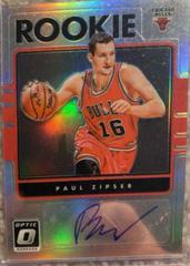 Paul Zipser [Holo] #14 Basketball Cards 2016 Panini Donruss Optic Rookie Signatures Prices