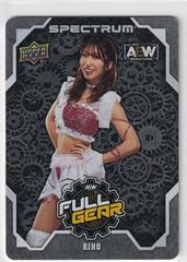 RIHO #FG-7 Wrestling Cards 2021 Upper Deck AEW Spectrum Full Gear Metal Prices